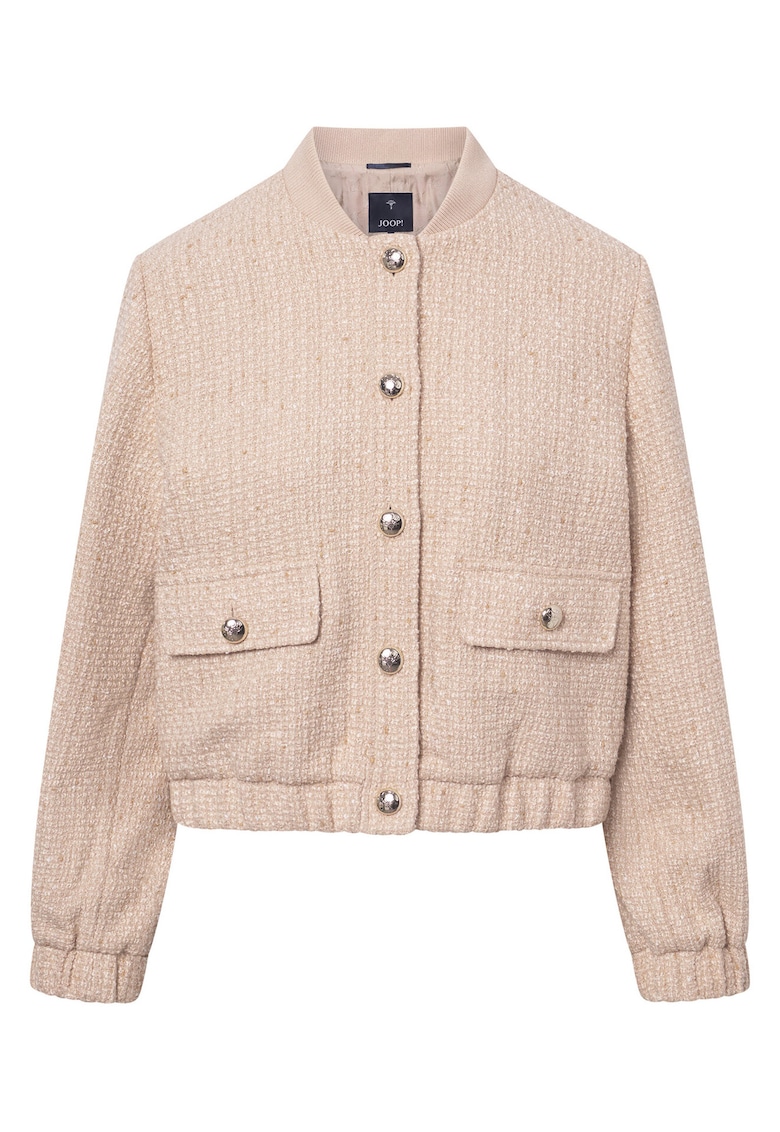 Joop Jacheta Bomber de dama bej -