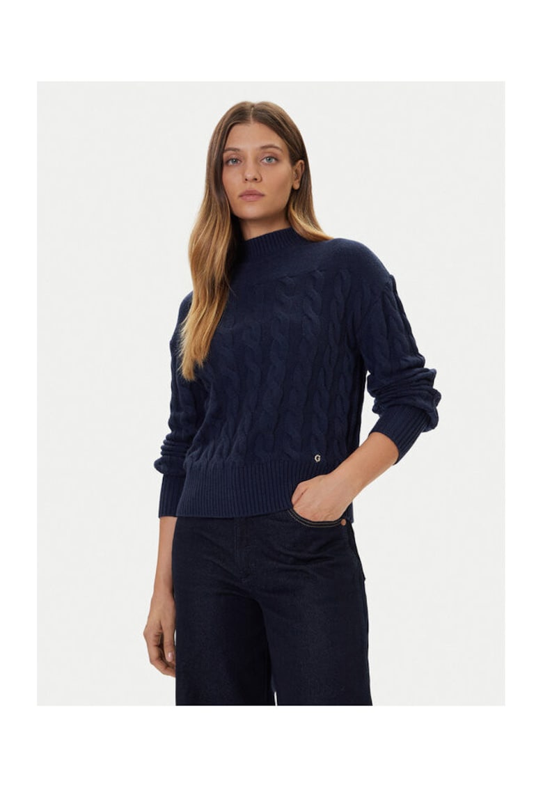 Pulover bleumarin