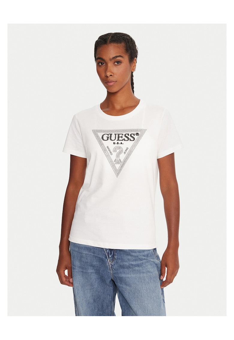 Tricou dama alb -