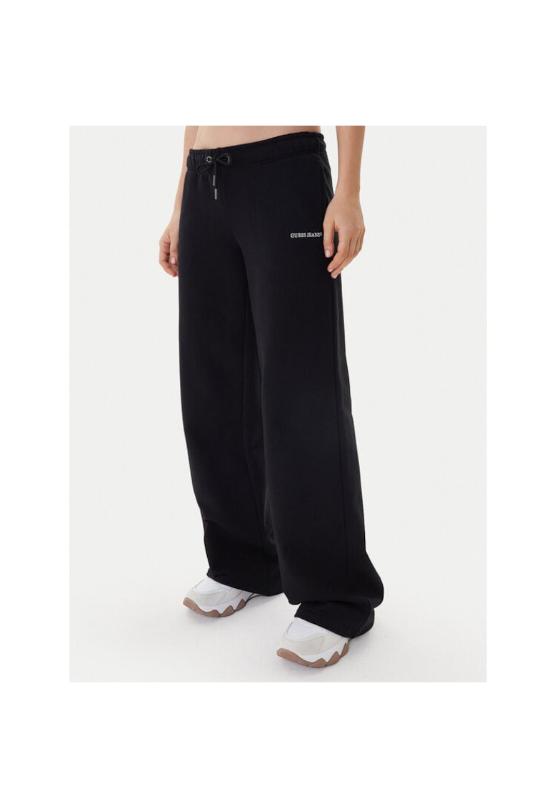 Pantaloni sport dama culoare negru - trening