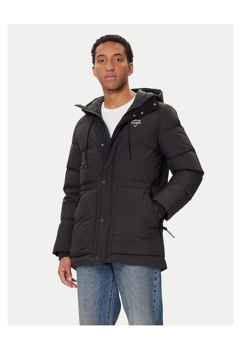 Guess Geaca de puf pentru barbati - neagra