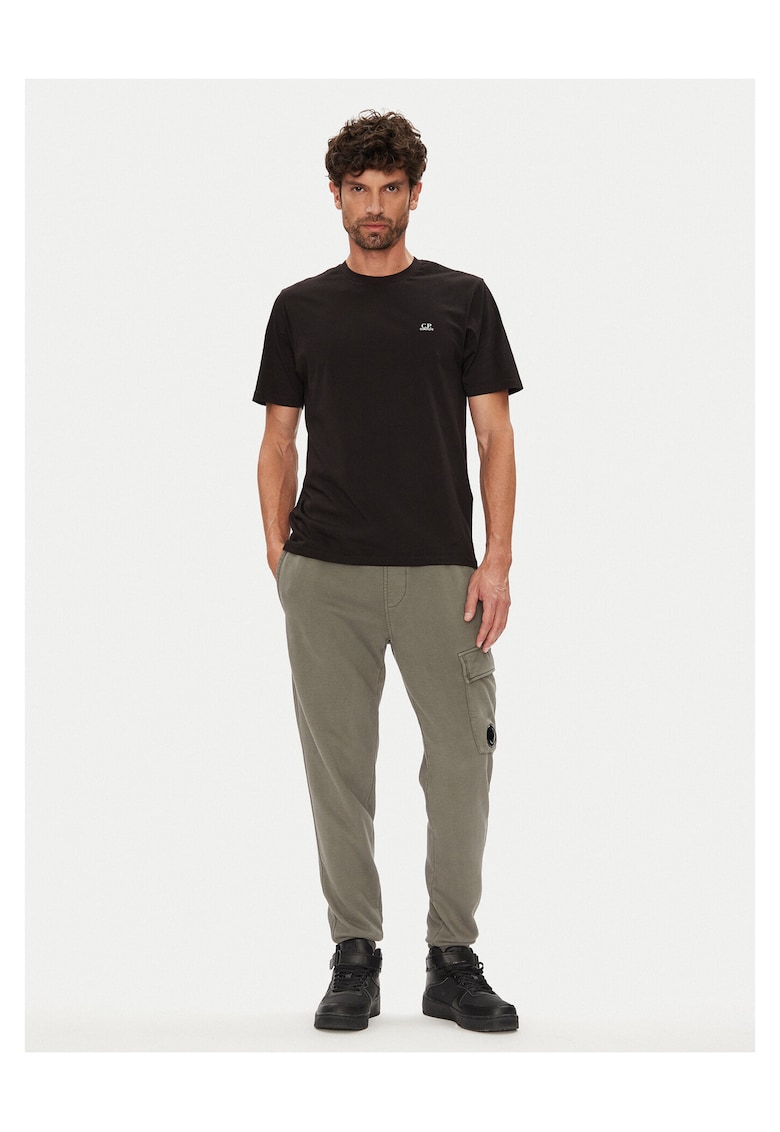 Tricou barbati - negru - din bumbac