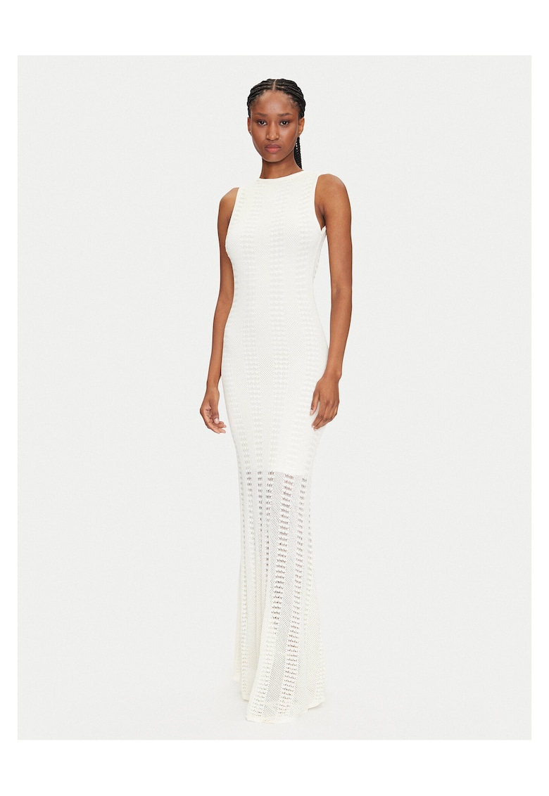 Rochie dama - tricotata - ecru