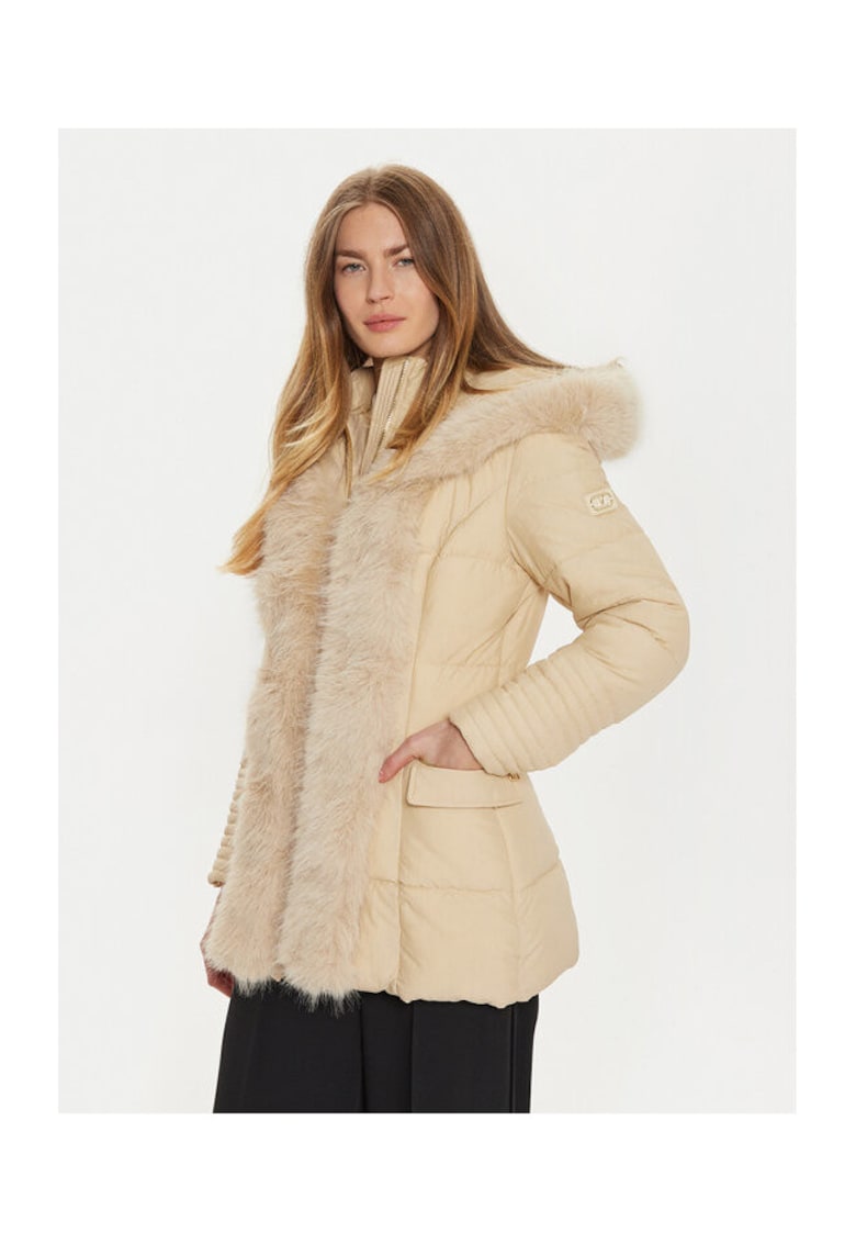 Guess By Marciano Geaca de puf - bej - femei