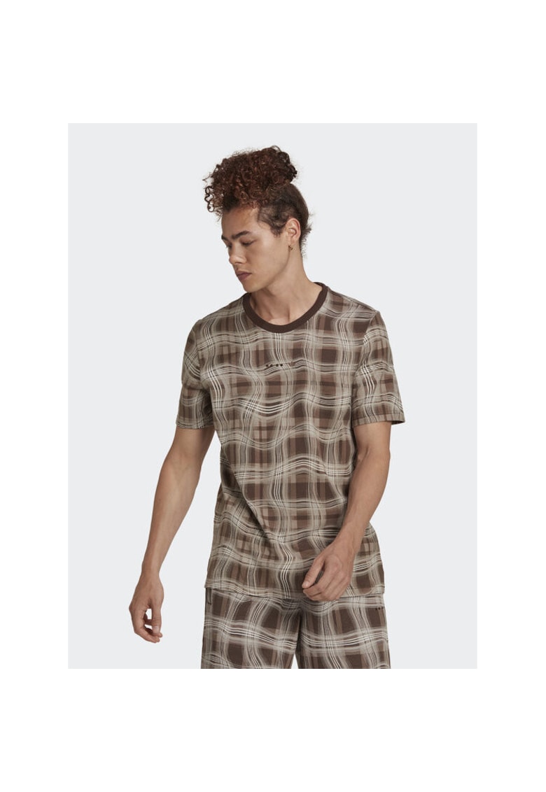 Tricou sport barbati maro - bumbac -