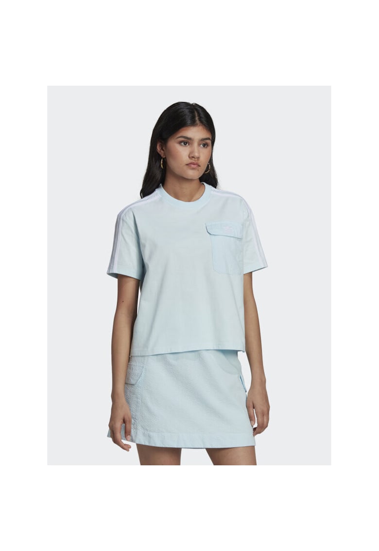 Tricou albastru deschis