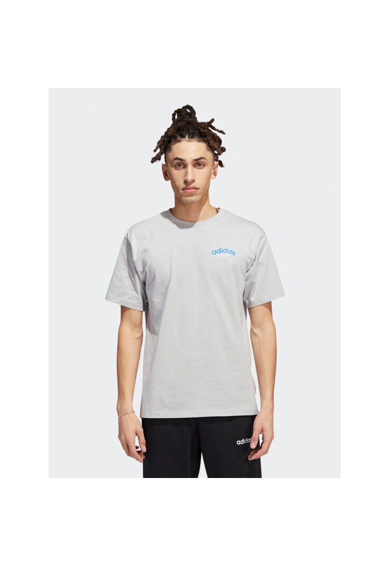 Tricou sport barbati gri - bumbac -