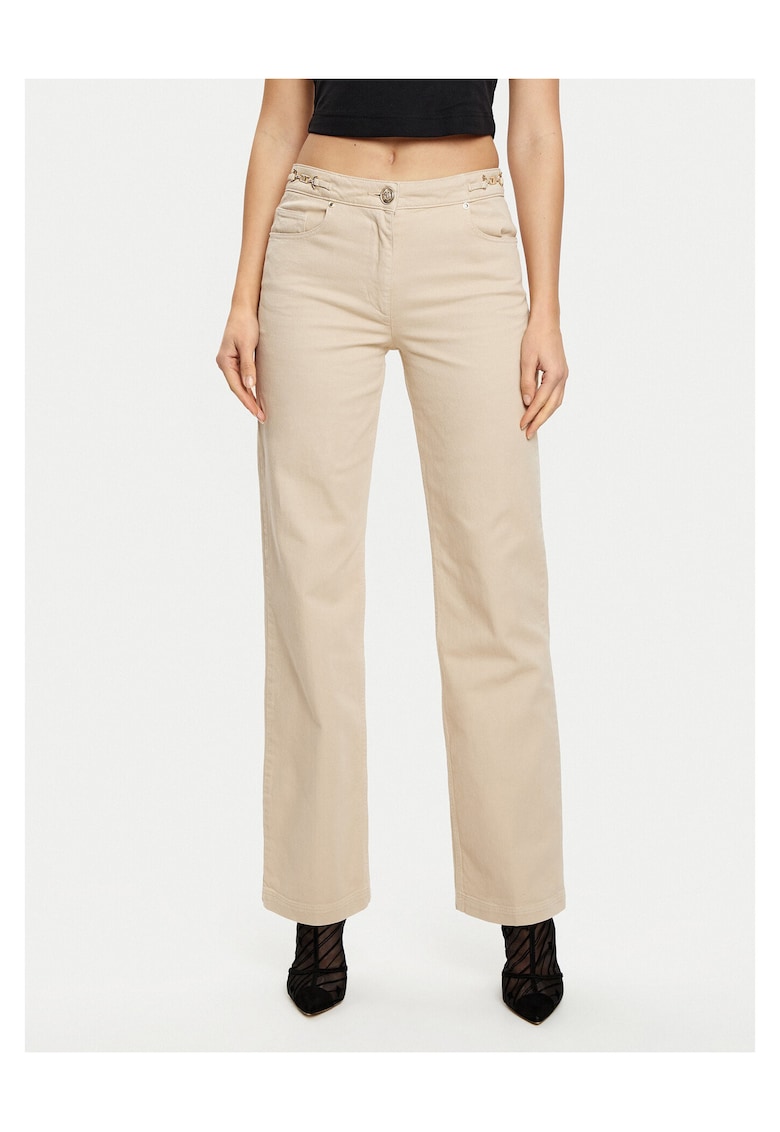 Pantaloni eleganti pentru dama - bej