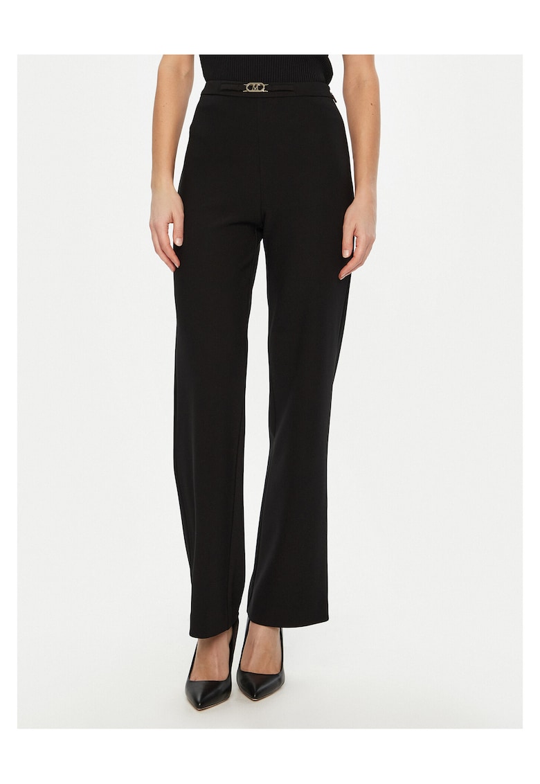 Pantaloni dama - negru - stofa