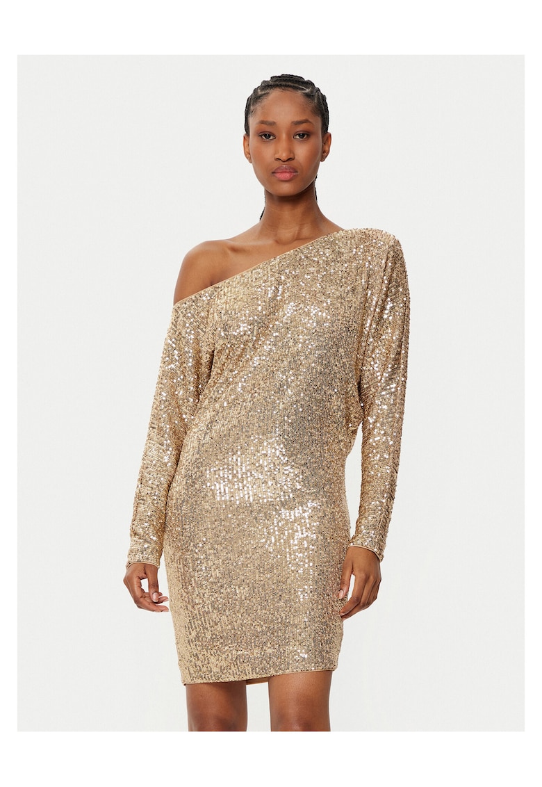 Rochie de cocktail Marciano Guess - auriu