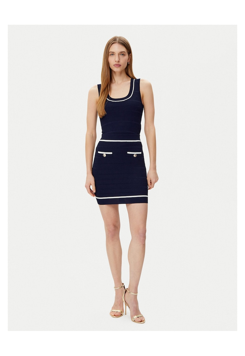 Fusta mini - bleumarin - femei