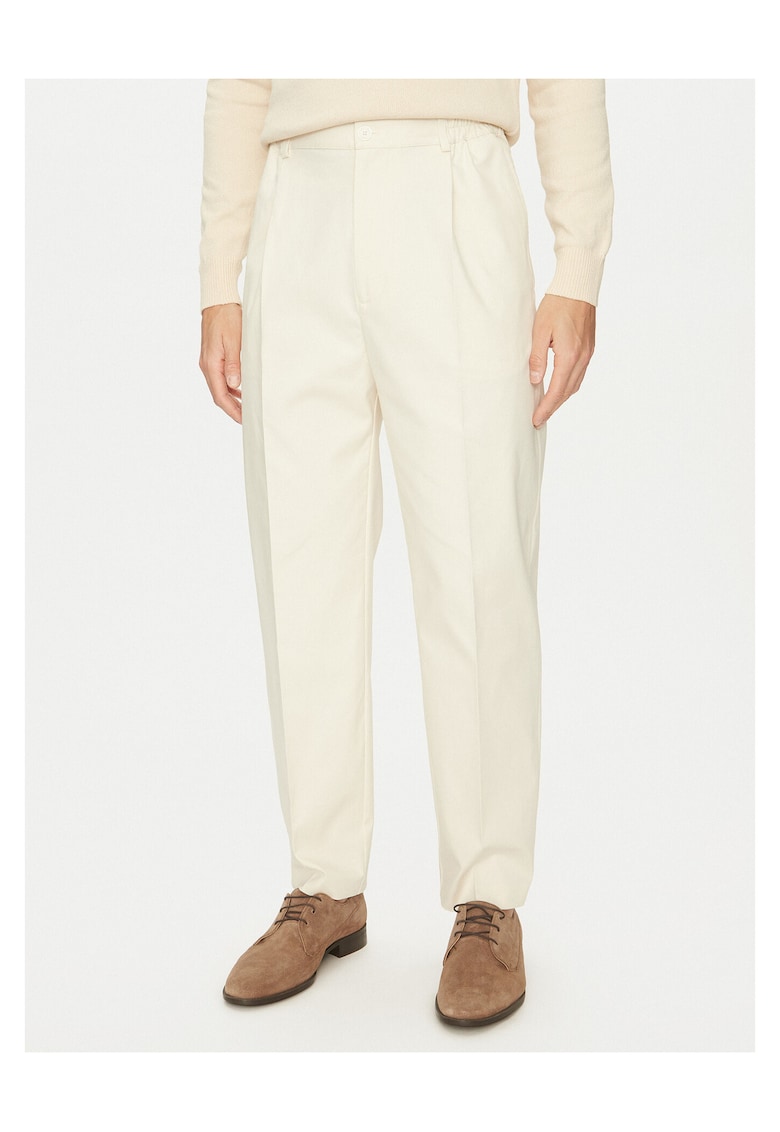 Pantaloni barbati ecru