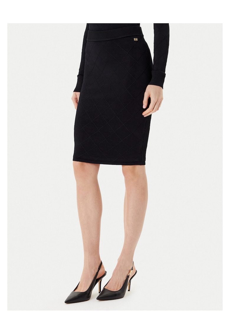 Fusta Midi de dama neagra - fabricata din material de calitate
