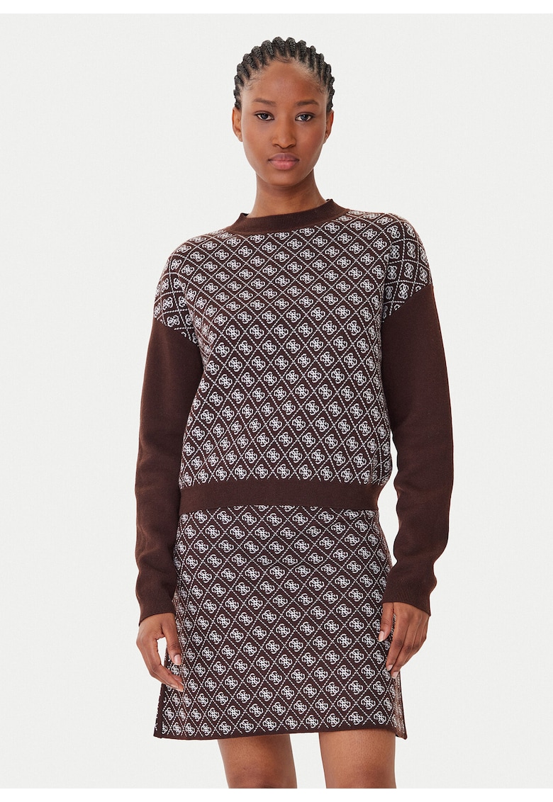 Bluza dama W5BR23Z3JD2 FNHT - maro -