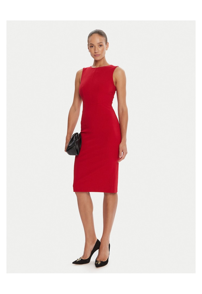 Rochie cocktail dama rosu