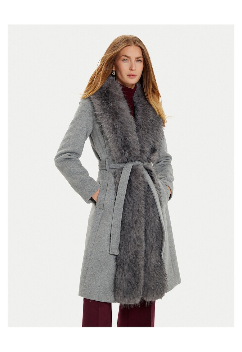 Palton elegant pentru femei - - Gri