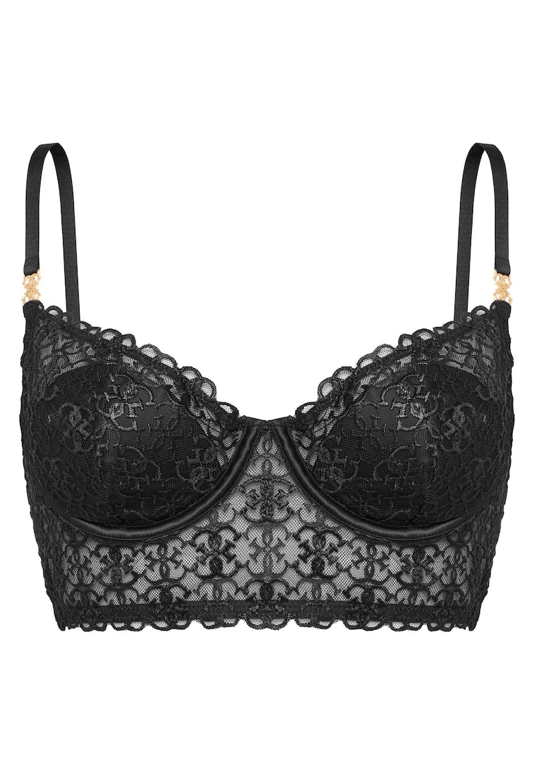 Sutien cu armatura - negru - plastic -