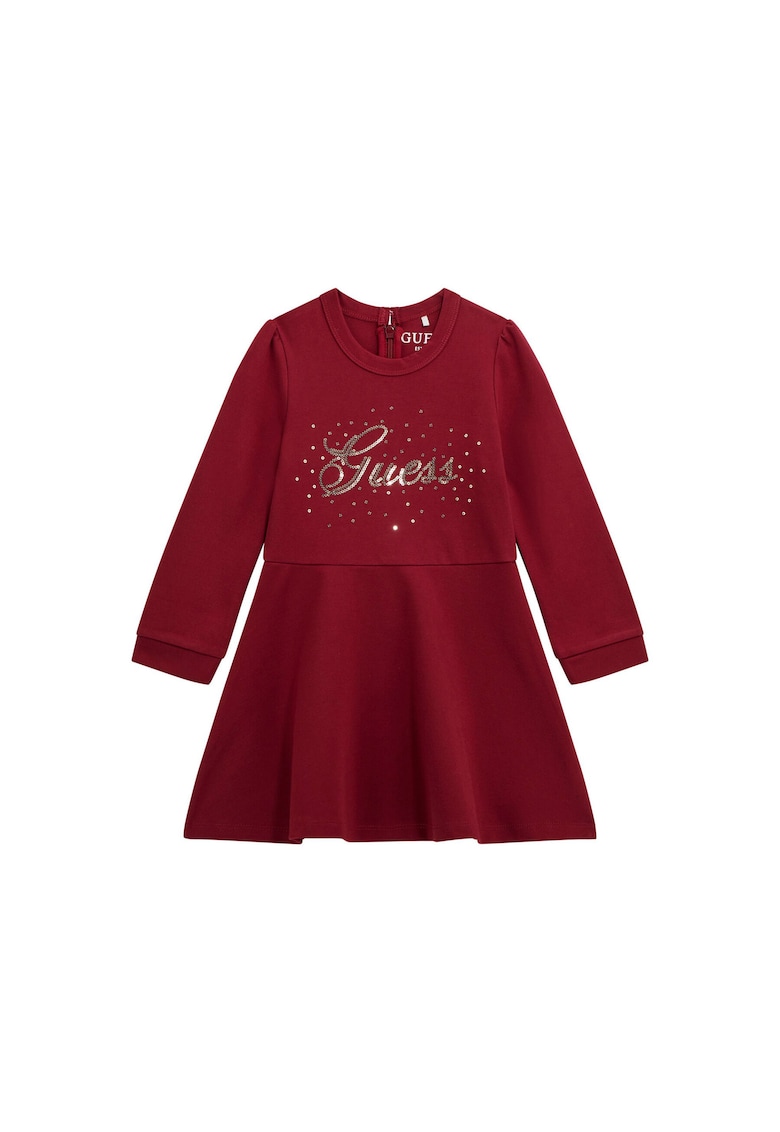 Rochie - Visiniu - Tricot -