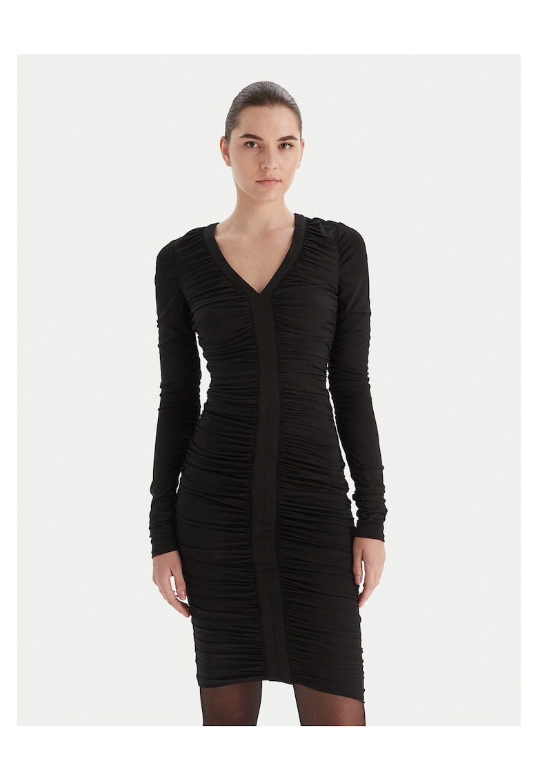 Rochie de cocktail Marciano Guess 5BGK25 6257A - negru