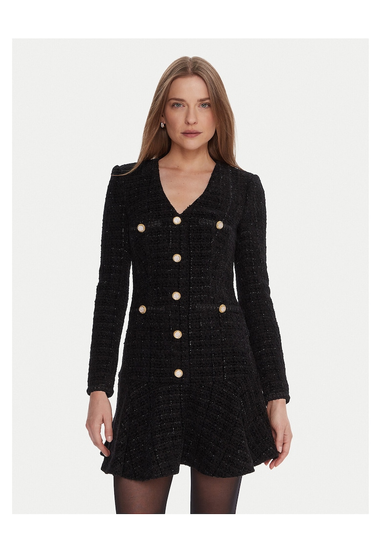 Rochie de cocktail Marciano Guess 5BGK36 7394A - negru