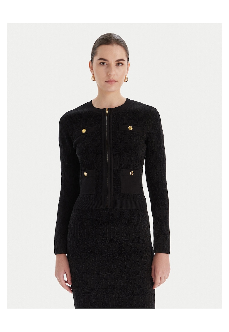 Cardigan dama negru - moale -