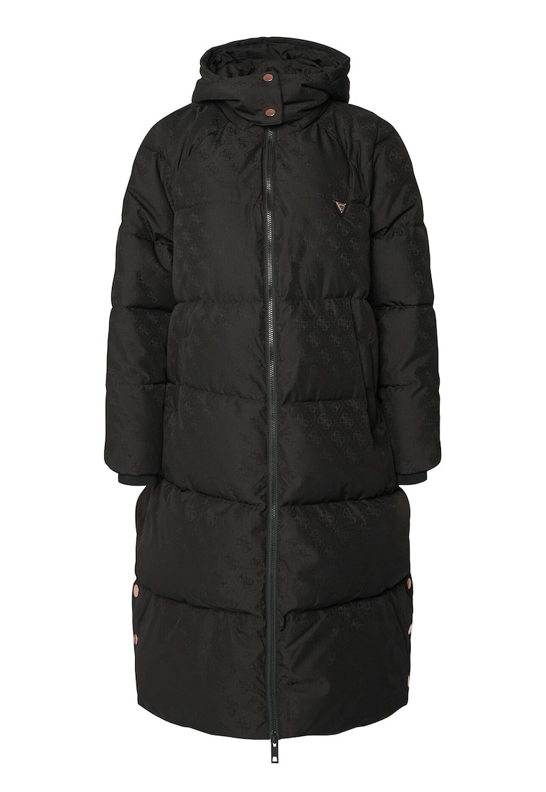 Geaca de iarna dama negru - material rezistent