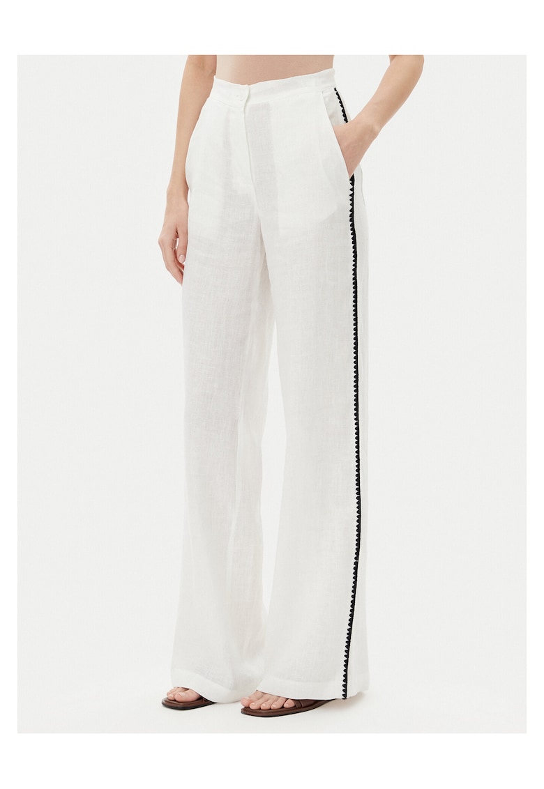Pantaloni dama - crem -
