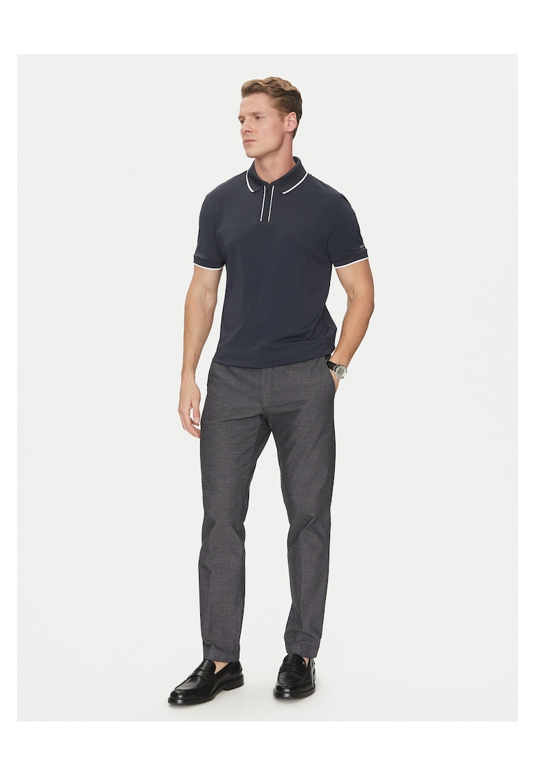 Tricou barbati bleumarin - bumbac