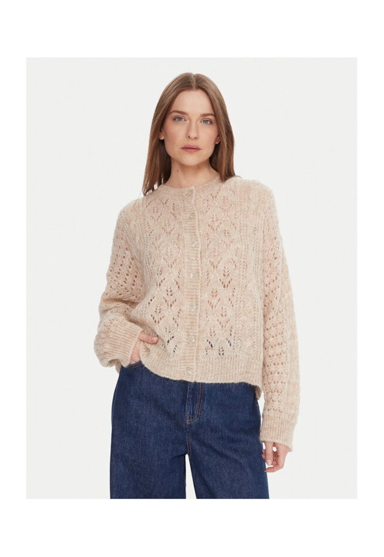 Cardigan dama bej -