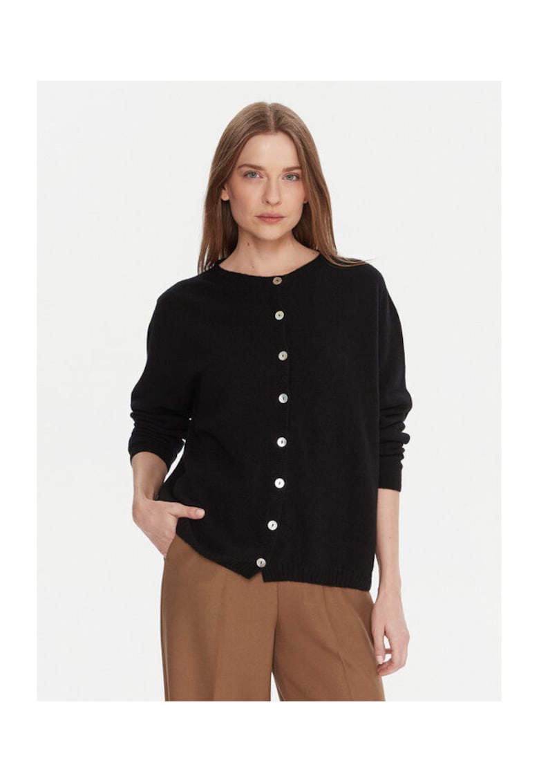 Cardigan dama negru -