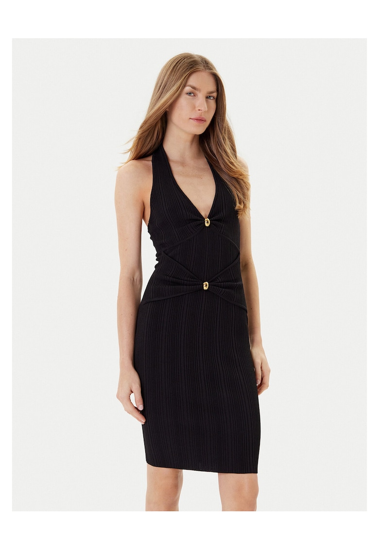Rochie tricotata - neagra