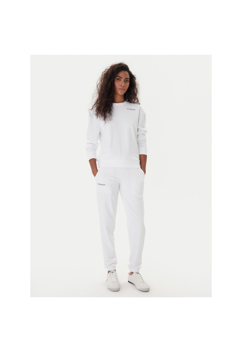 Pantaloni sport dama alb - trening