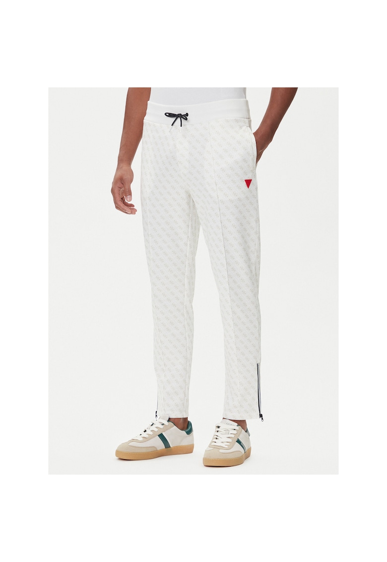 Pantaloni de trening barbati alb