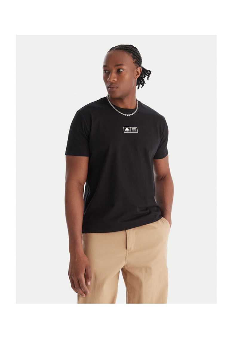 Tricou barbati negru - bumbac