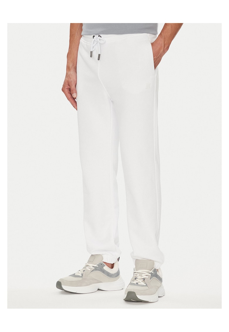 Pantaloni barbati alb - trening -
