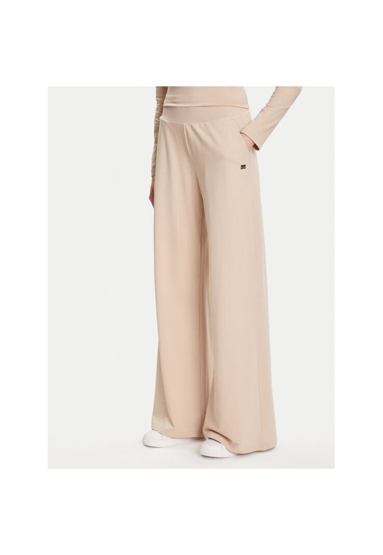 Pantaloni sport dama bej - trening