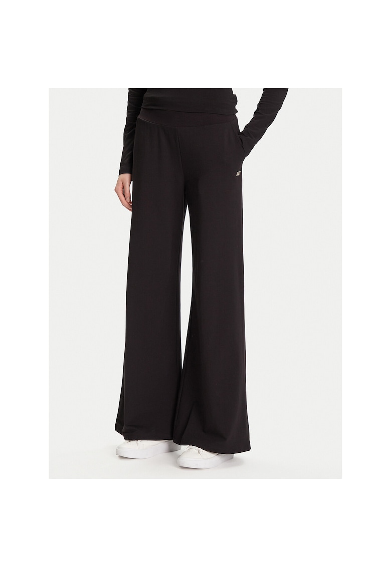 Pantaloni trening dama Emporio Armani - negru -