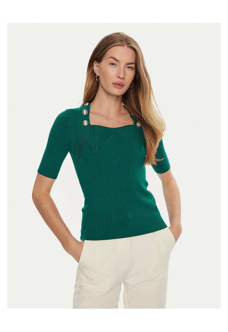 Pulover dama verde -