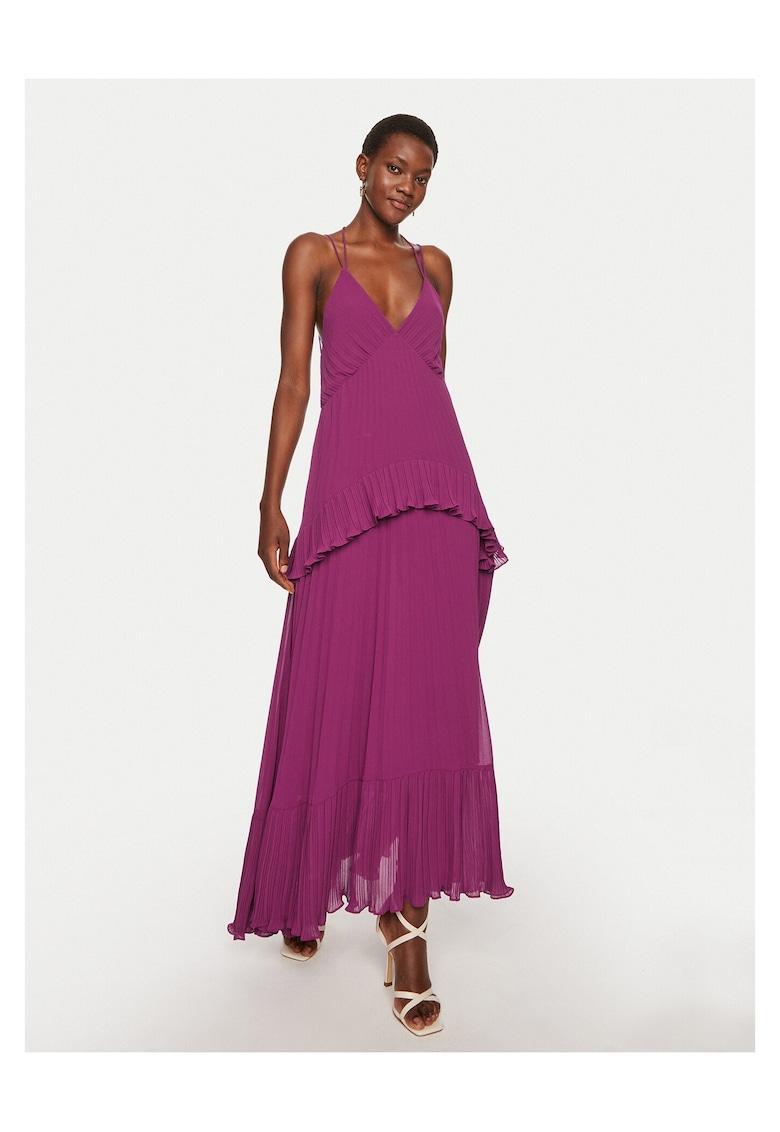 Rochie de cocktail violet