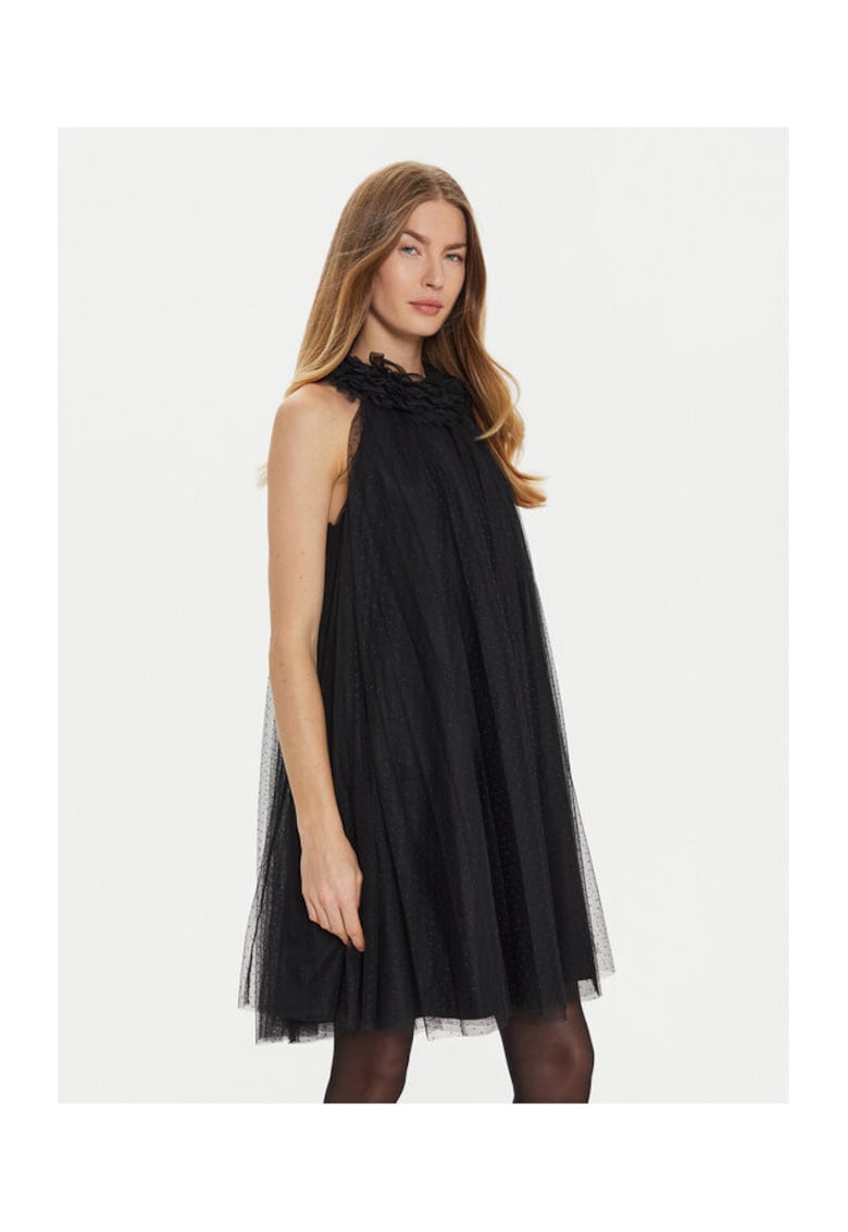 Rochie de cocktail dama negru - fabrica de calitate