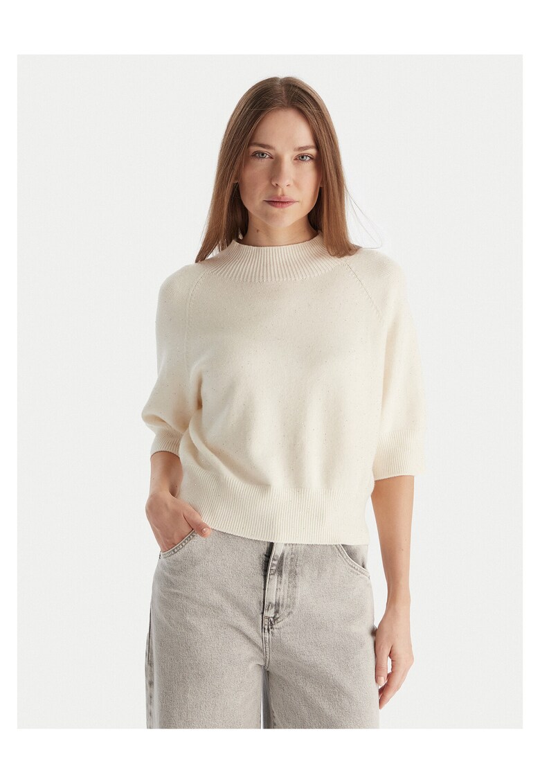 Pulover pentru femei ecru -