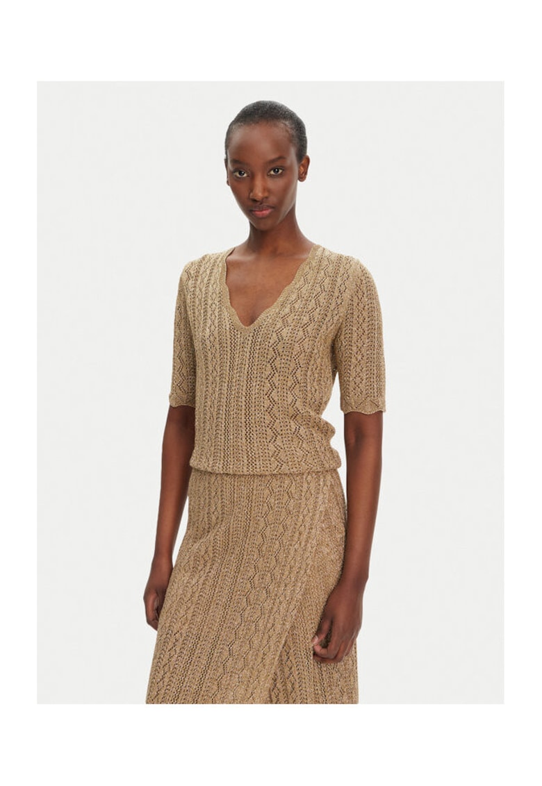 Pulover - bej - moale - dama