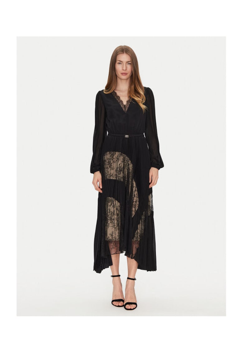 Rochie casual de dama negru -