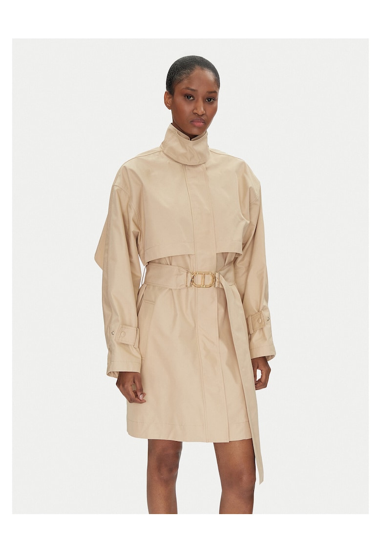 Trench dama bej -