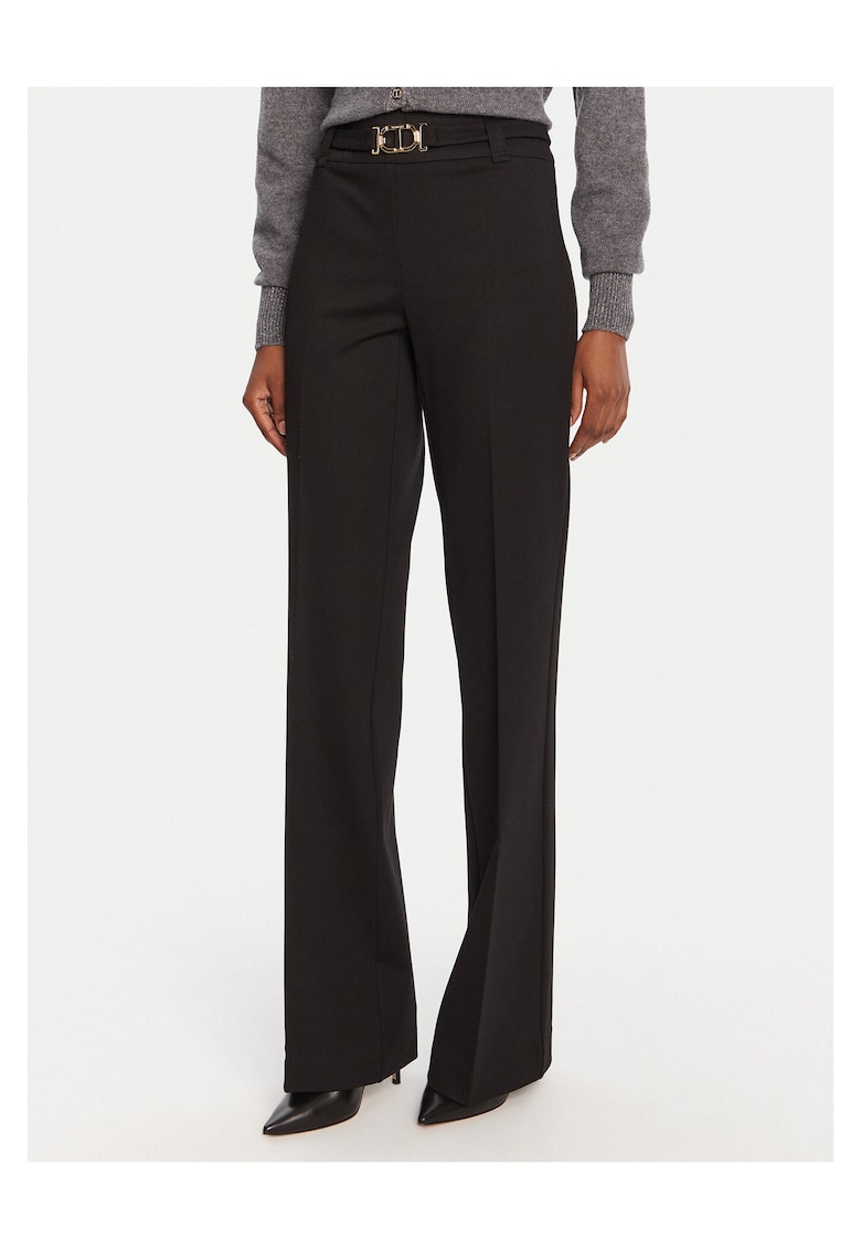 Pantaloni dama negru - stofa