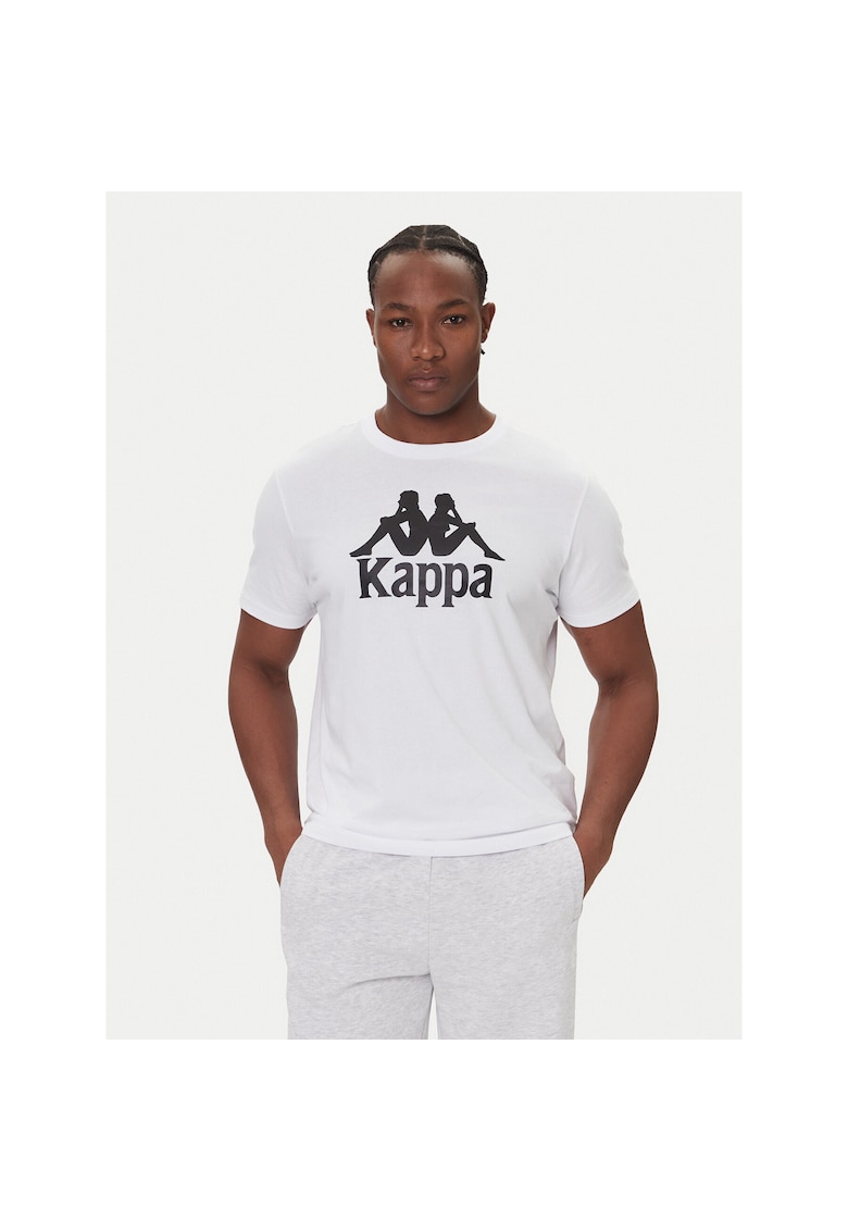 Tricou barbati alb - bumbac