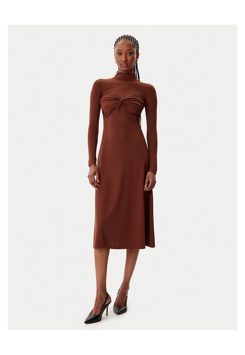 Rochie de cocktail dama maro