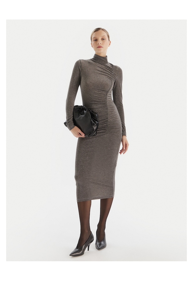 Rochie de cocktail - gri - argintiu