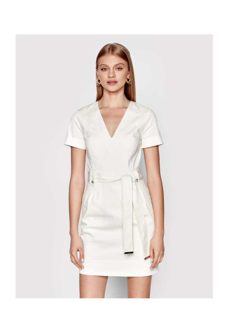 Rochie de zi pentru femei bej -