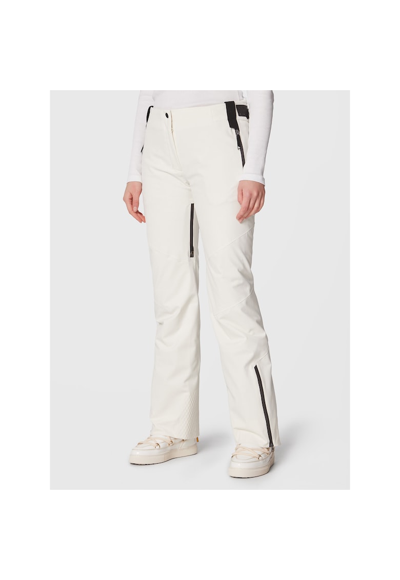 Pantaloni sport dama alb - schi -